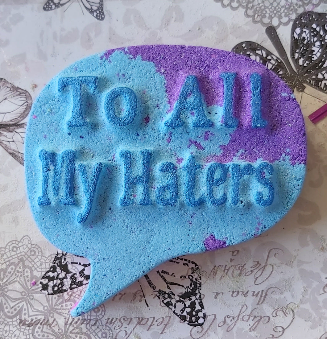 To All My Haters Bath Bomb