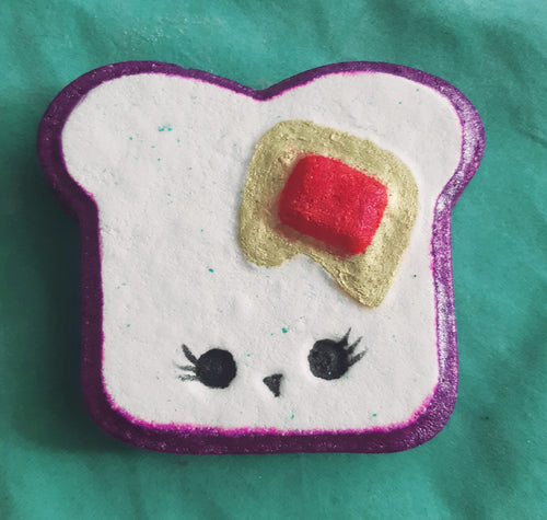 Cute Toast Bath Bomb