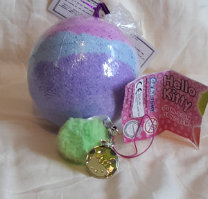 Hello Kitty Keychain Bath Bombs